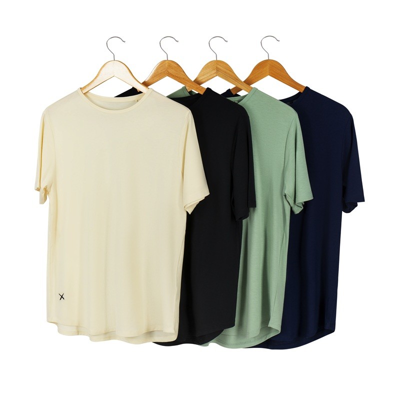 AO Split-Hem Tee (Deep Navy) 6